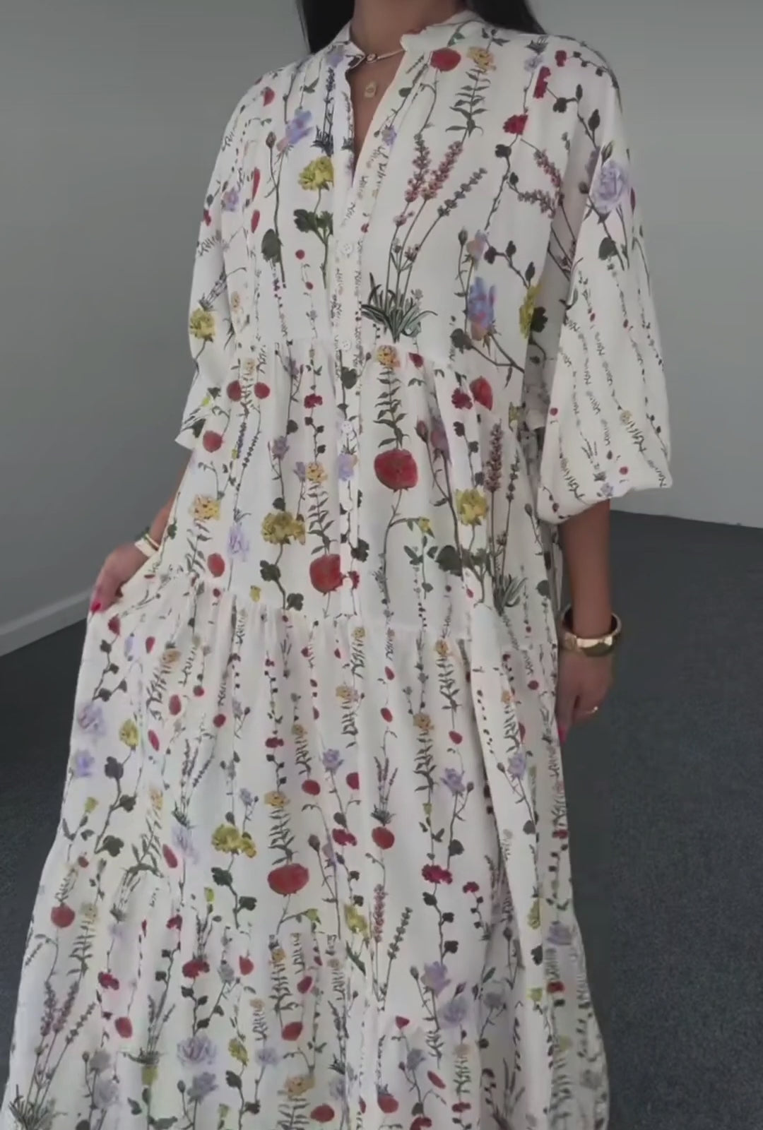 Petal charm dress