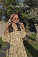 Yellow Polka Dots Dress