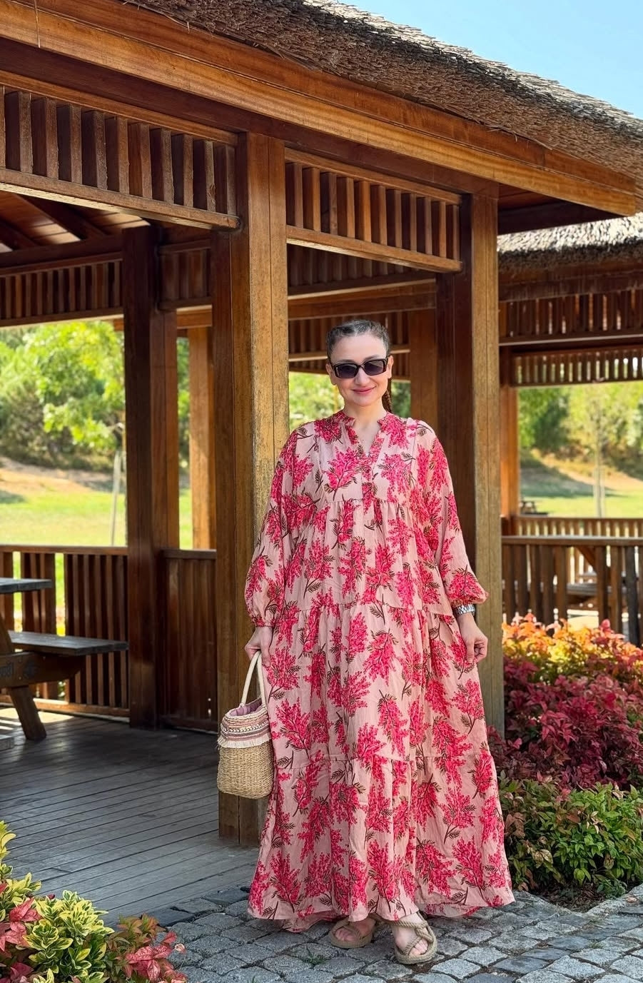 Velvet petals Dress