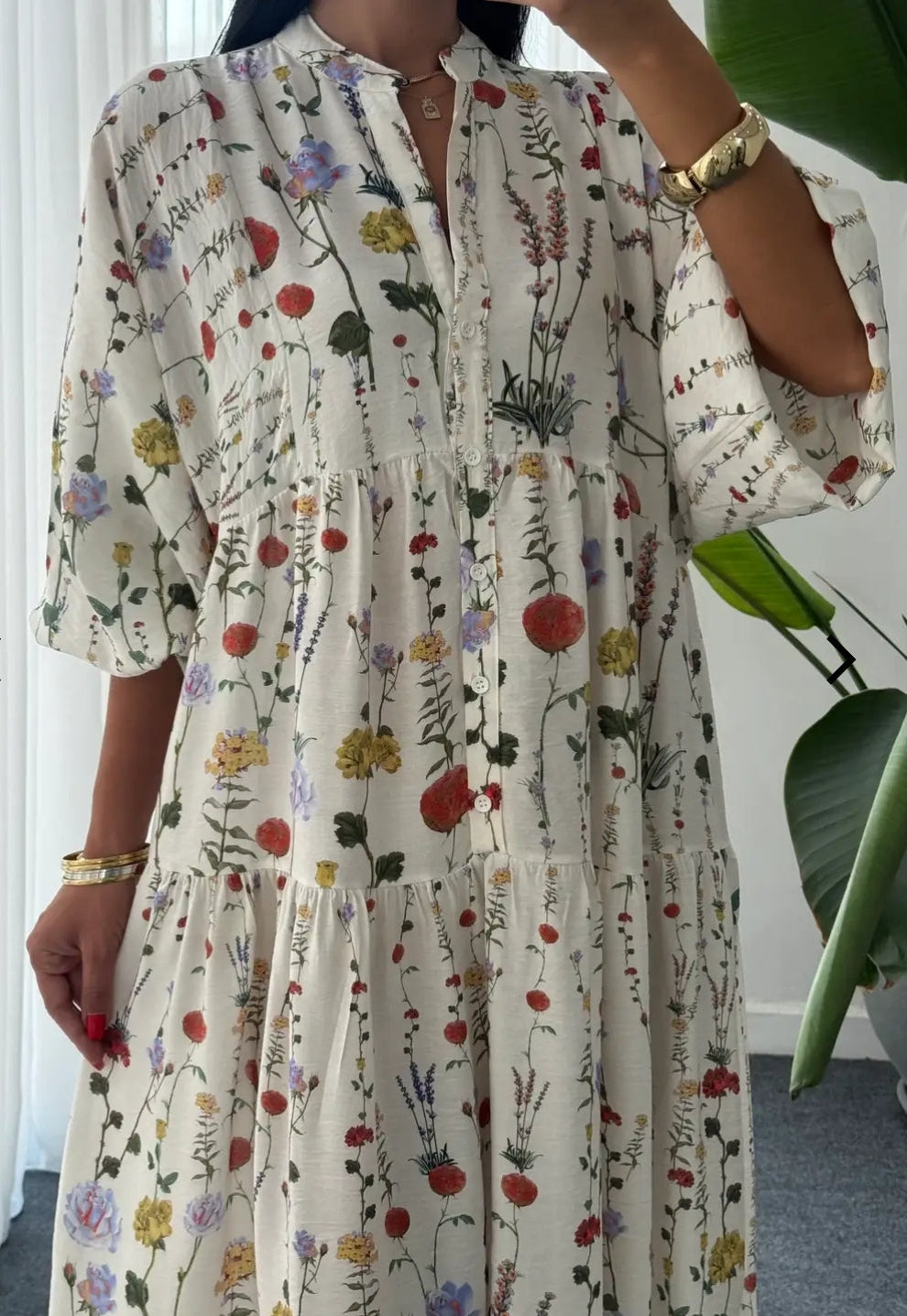 Petal charm dress