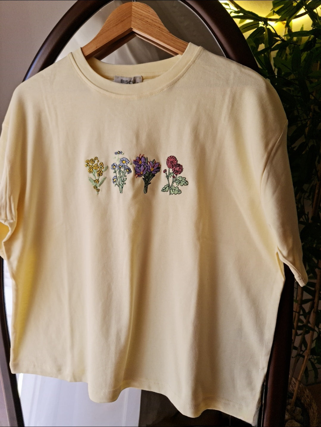 Cotton embroidered t-shirt