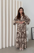 Hazel wood Dress