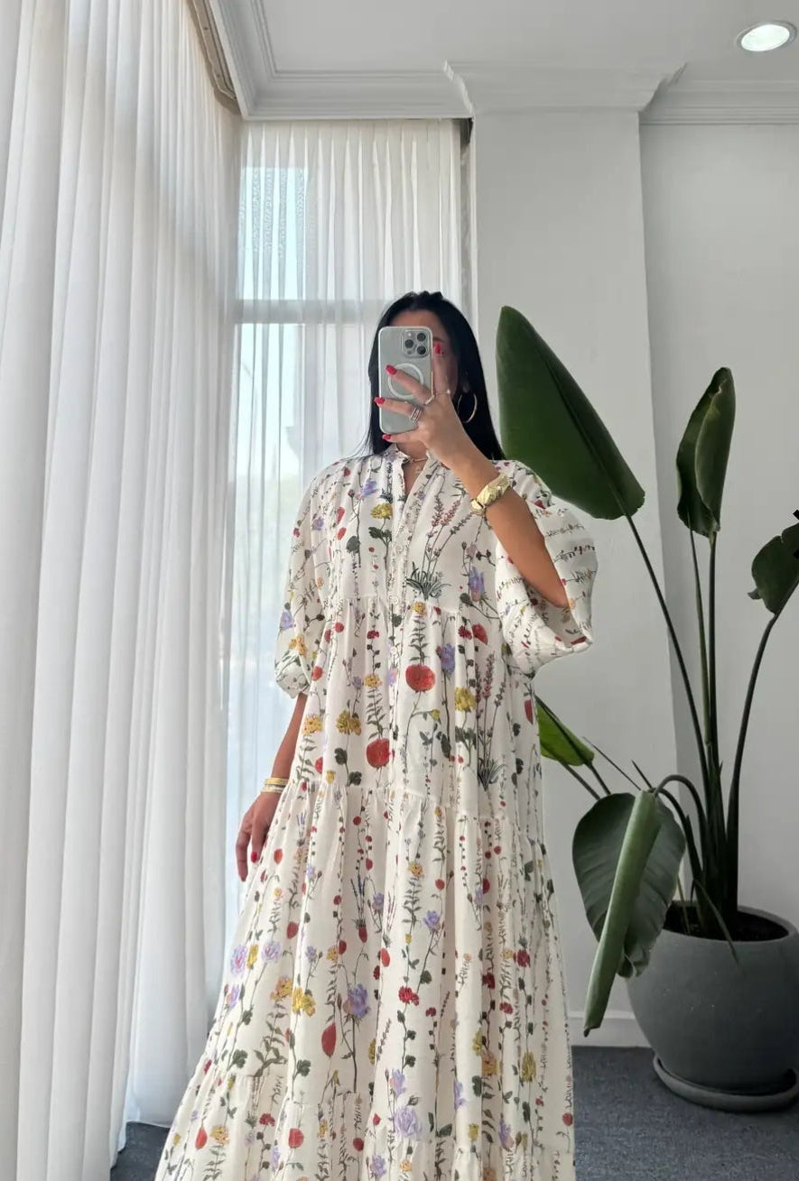 Petal charm dress