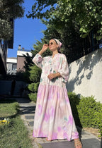 Rosé aura Dress
