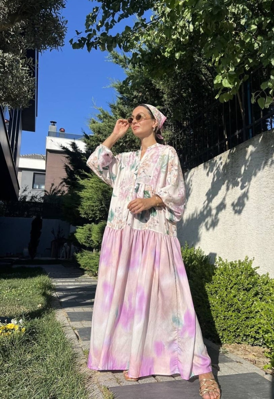 Rosé aura Dress