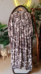 Hazel wood Dress