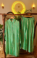 Mint Stripes Set