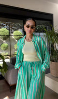 Mint Stripes Set