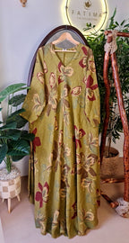 Linen Double Flared Dress