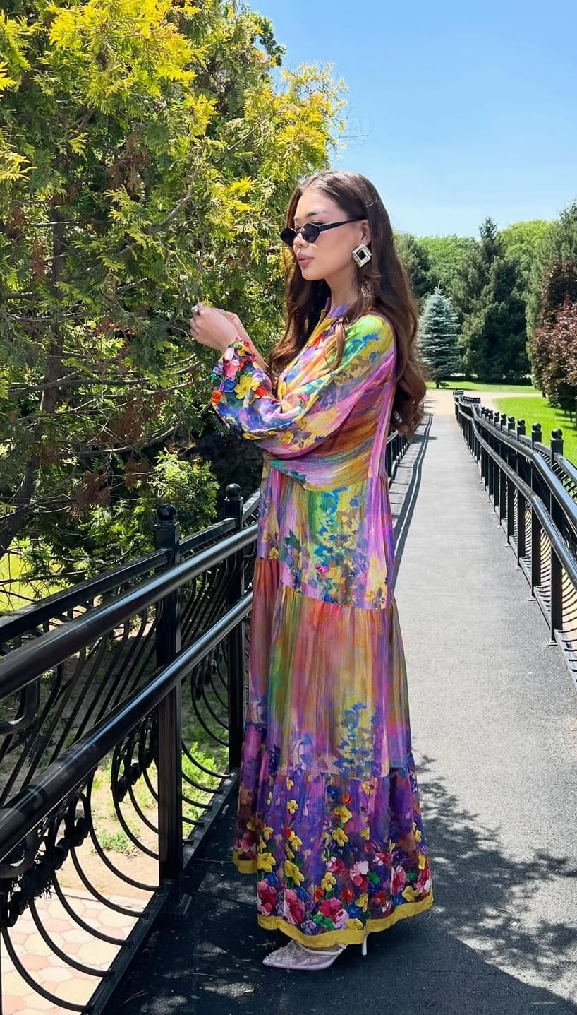 Shimmer Rainbow Dress