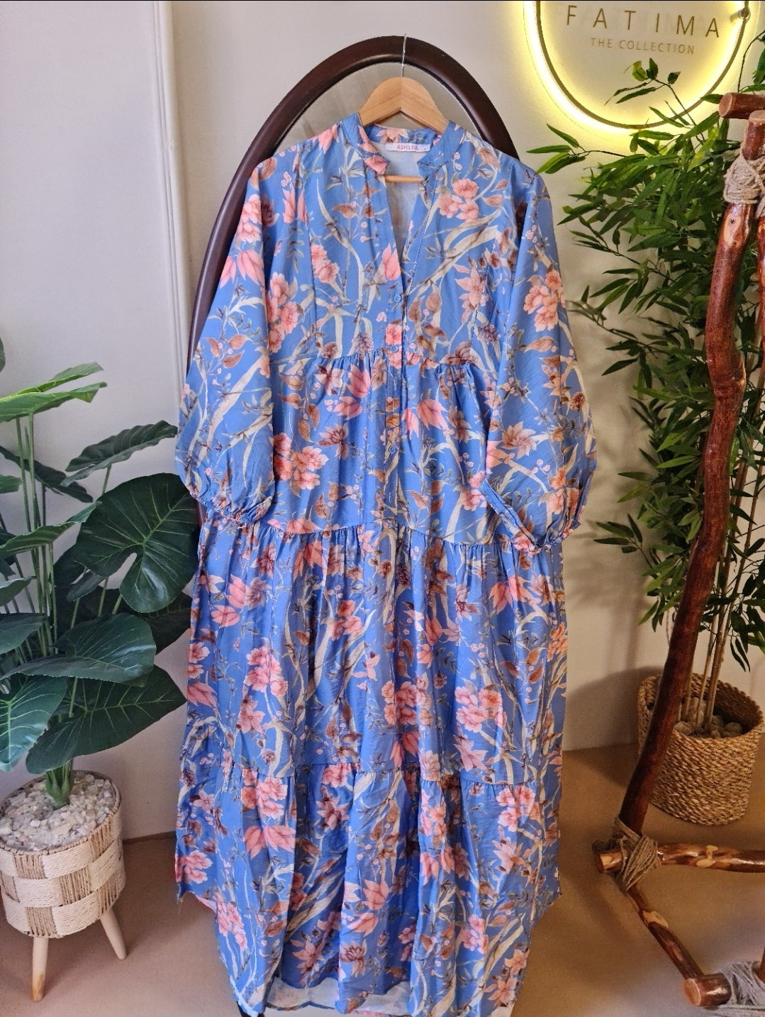 Blue Iris Dress