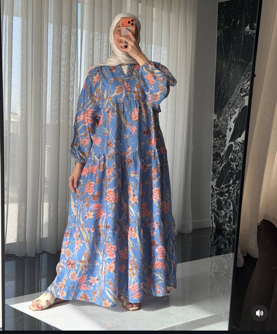 Blue Iris Dress