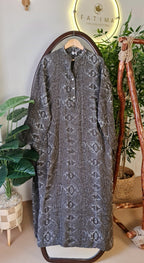 Italian dress with snake print