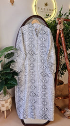 Italian dress with snake print