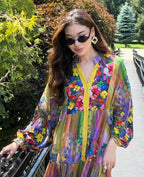 Shimmer Rainbow Dress